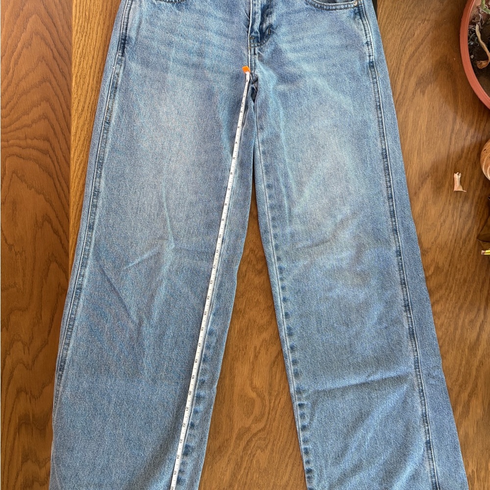 PacSun Light Blue Low Rise Baggy Jeans